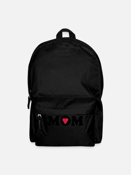 I love mom - Backpack - black