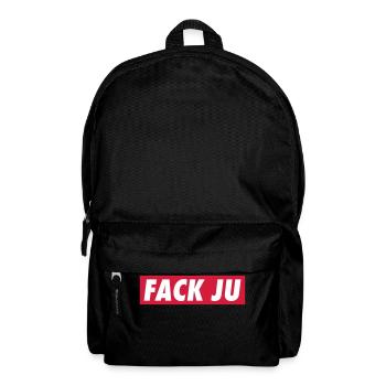 fack ju - Rucksack - Schwarz - Vorne