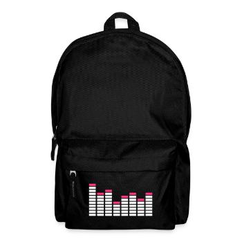 Equalizer / equaliser - Rucksack - Schwarz - Vorne