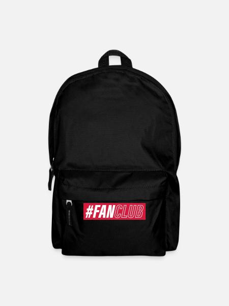 Fan Club Verein - Rucksack - Schwarz