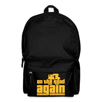 On the road again! - Backpack - black - Front