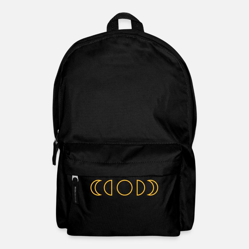 Mond - Rucksack - Schwarz