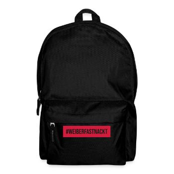 KEIKO Weiberfastnacht Weiberfastnackt Karneval - Rucksack - Schwarz - Vorne