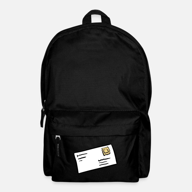 Brief Briefumschlag letter envelope Briefpost - Rucksack - Schwarz