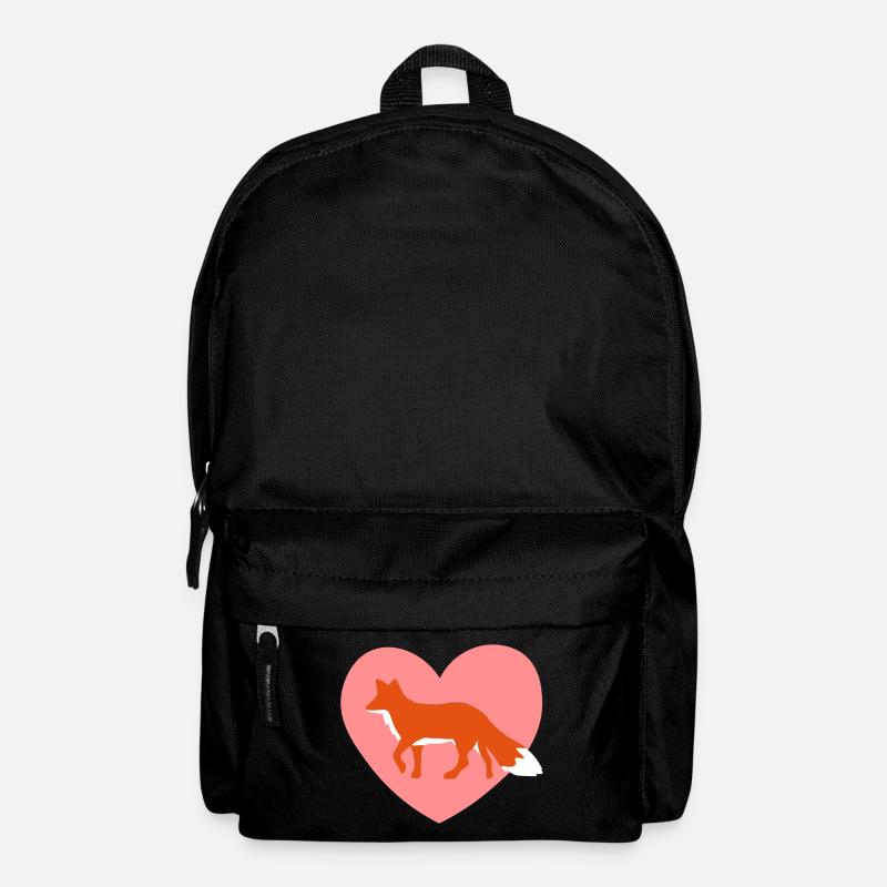 Fuchs - Fox - Renard - Rucksack - Schwarz