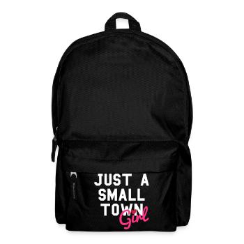 Juste une petite fille de ville - Sac à dos - noir - Devant