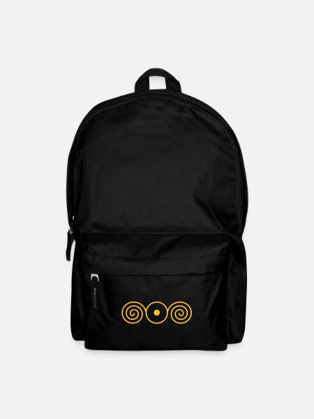 Licht im Herzen Körbler Schutzsymbol Sonne Symbol - Rucksack - Schwarz