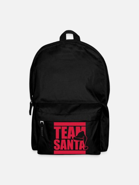 design freunde crew team frohe christmas weihnacht - Rucksack - Schwarz