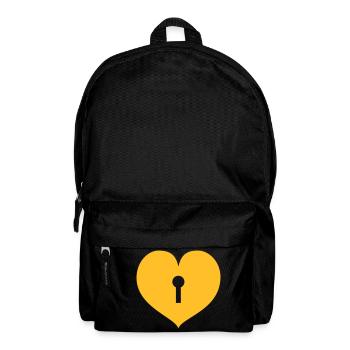 ...schlüssel gesucht! - Rucksack - Schwarz - Vorne