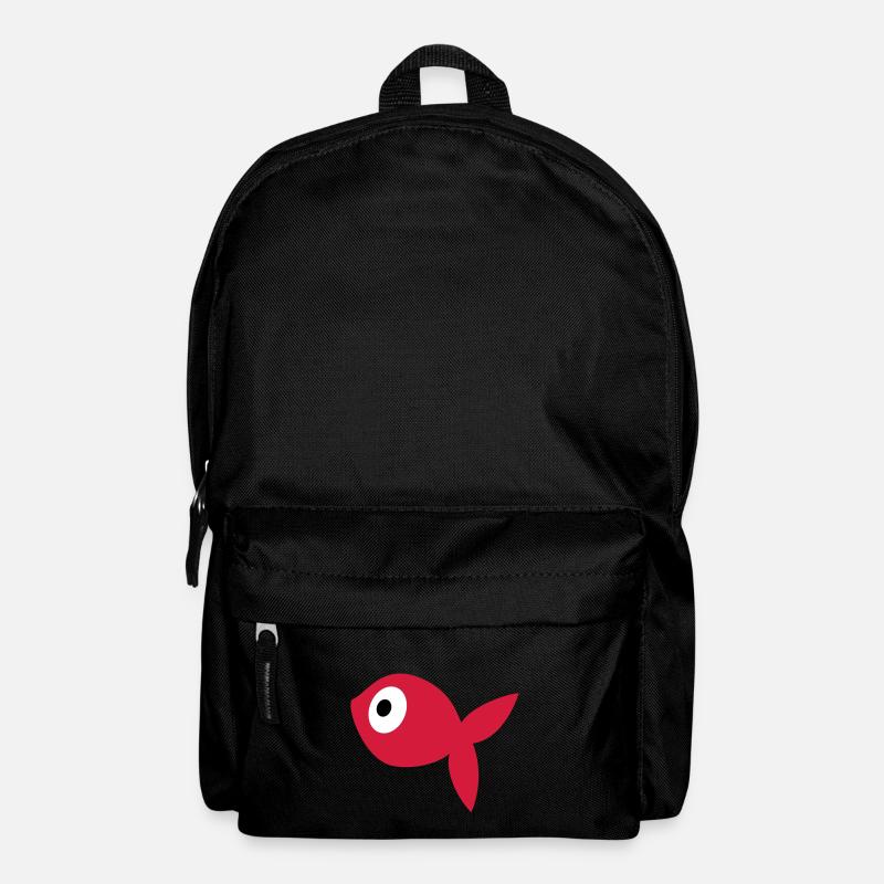 Goldfisch - Rucksack - Schwarz