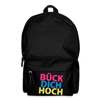 Buck up now! - Backpack - black - Front