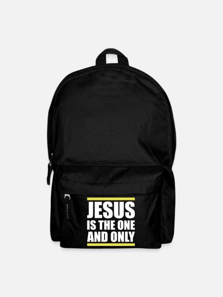 Jesus spruch - Rucksack - Schwarz