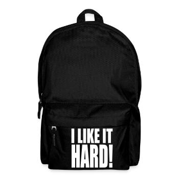 I like it hard! - Backpack - black - Front