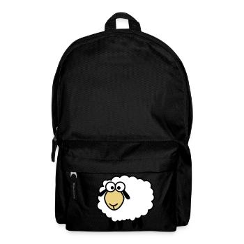 das leicht bekloppte Määähndy-Schaf - Rucksack - Schwarz - Vorne