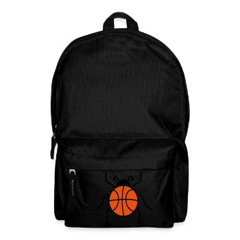 basketball sport club basket ball ladybug kle - Backpack - black - Front