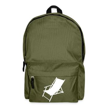 deck chair - Backpack - olive green - Front