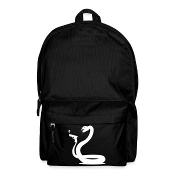 funny snake - Backpack - black - Front