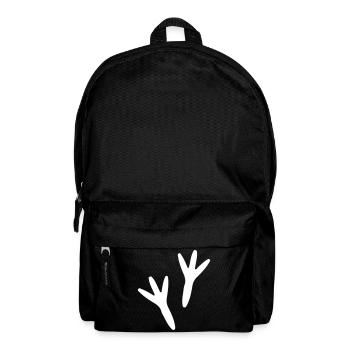 Bird Footprint Crow's Feet Bird's Foot - Backpack - black - Front