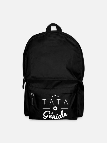 Tata géniale - Sac à dos - noir