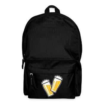 2 verres à bière Toast (bière / willibecher / 3C) - Sac à dos - noir - Devant