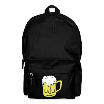 la bière - Sac à dos - noir - Devant