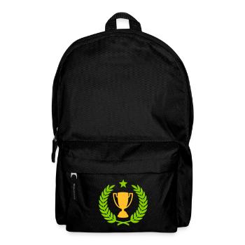 Lorbeerkranz (Pokal) 01 - Rucksack - Schwarz - Vorne