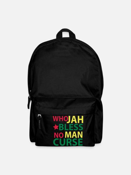 who jah bless - Sac à dos - noir
