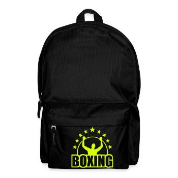 boxing - Rucksack - Schwarz - Vorne