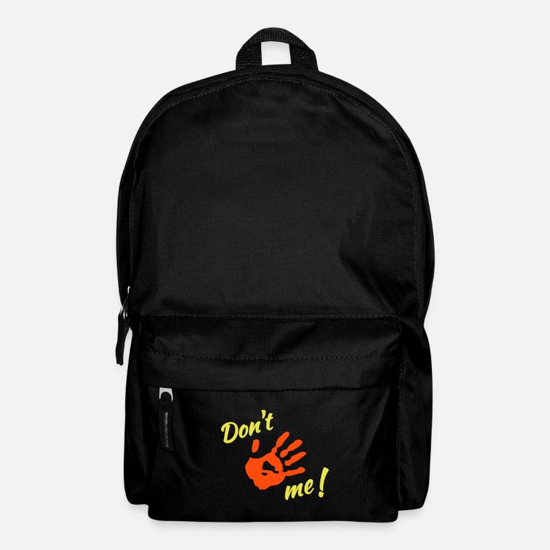 Dont touch me! - Rucksack - Schwarz
