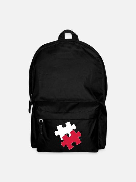Puzzle - Rucksack - Schwarz