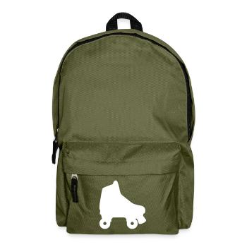 Roller-skate - Backpack - olive green - Front