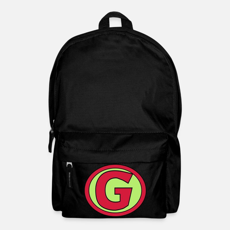 Super, Superheld, Superheldin, Hero, G - Rucksack - Schwarz
