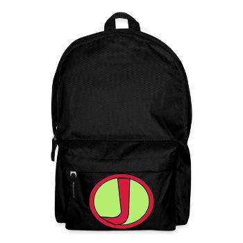 Super, Superheld, Superheldin, Hero, J - Backpack - black - Front