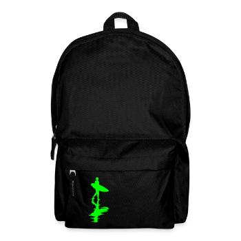 Surfeur - Sac à dos - noir - Devant