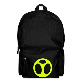 Peach Symbol - Backpack - black - Front