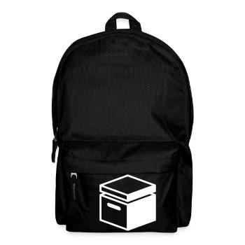 Old Fashioned Archive Folder - Backpack - black - Front