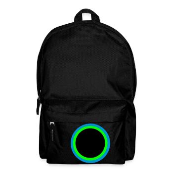Kreis - Rucksack - Schwarz - Vorne