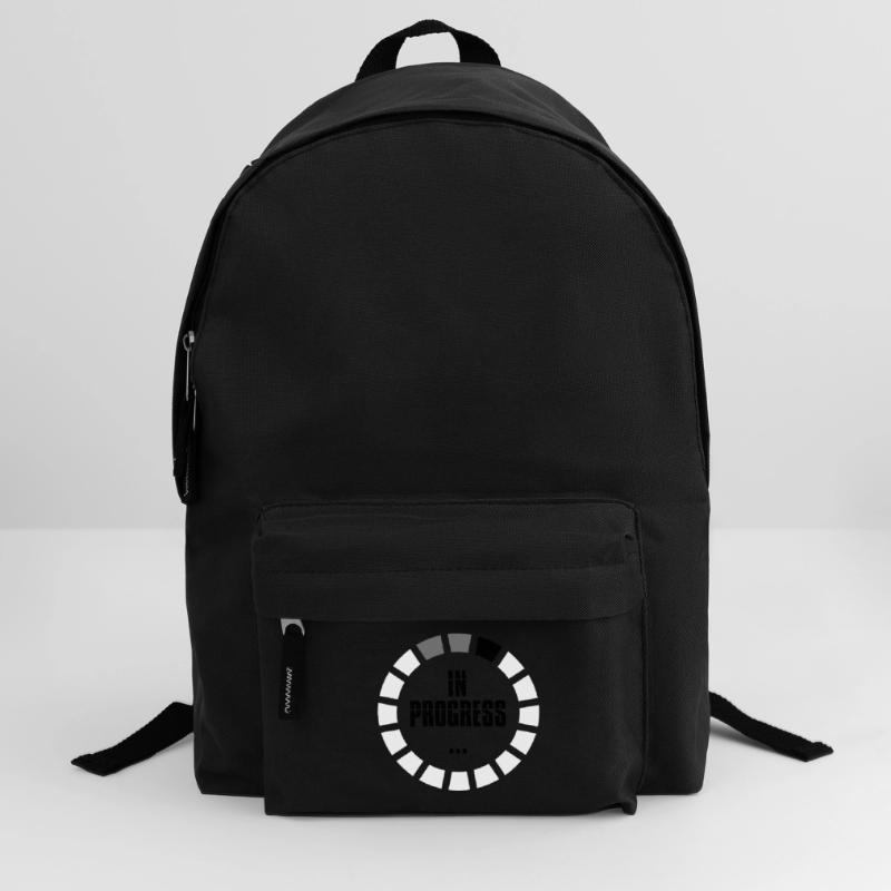 in progress loading zeichen ring kreis lade wird a Rucksack