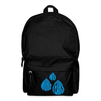 no more tears, keine Tränen mehr - Rucksack - Schwarz - Vorne