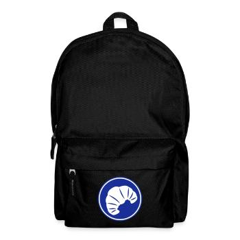 Croissant icon - Backpack - black - Front