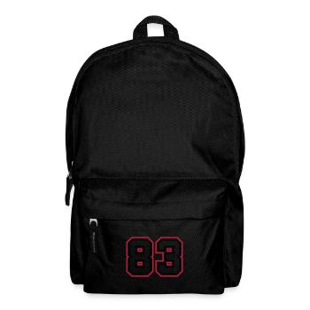 83 Numéro de numéro - Sac à dos - noir - Devant