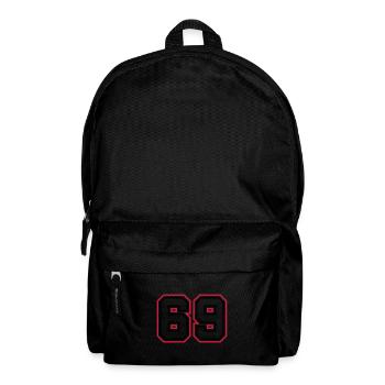 69 Zahl nummer - Rucksack - Schwarz - Vorne