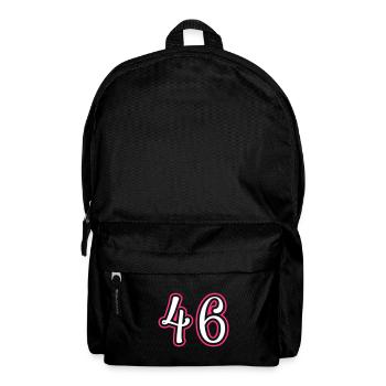46 Numéro de numéro - Sac à dos - noir - Devant