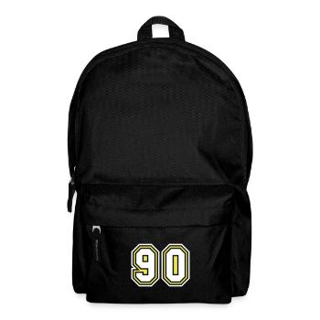 90 number symbol - Backpack - black - Front