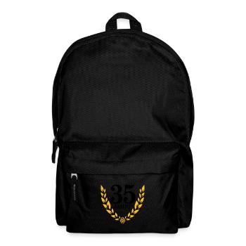 Jubiläum 35 Jahre Lorbeerkranz - Rucksack - Schwarz - Vorne