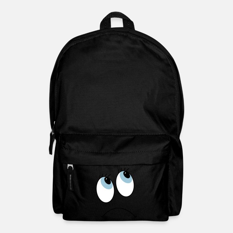Augen - Rucksack - Schwarz