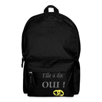 Boxer Homme Humour mariage - Sac à dos - noir - Devant