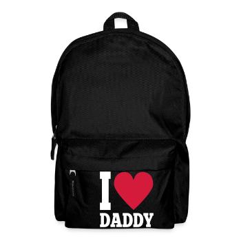 I love daddy - Backpack - black - Front