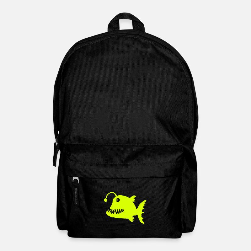 Tiefseefisch - Rucksack - Schwarz