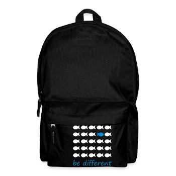 être différent - Sac à dos - noir - Devant